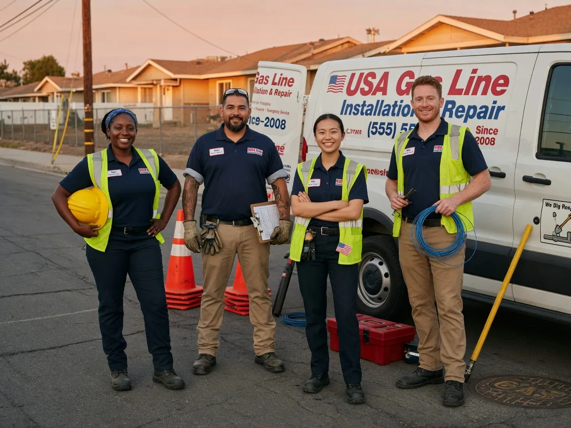 Gas Line Installation company in Elba, NY